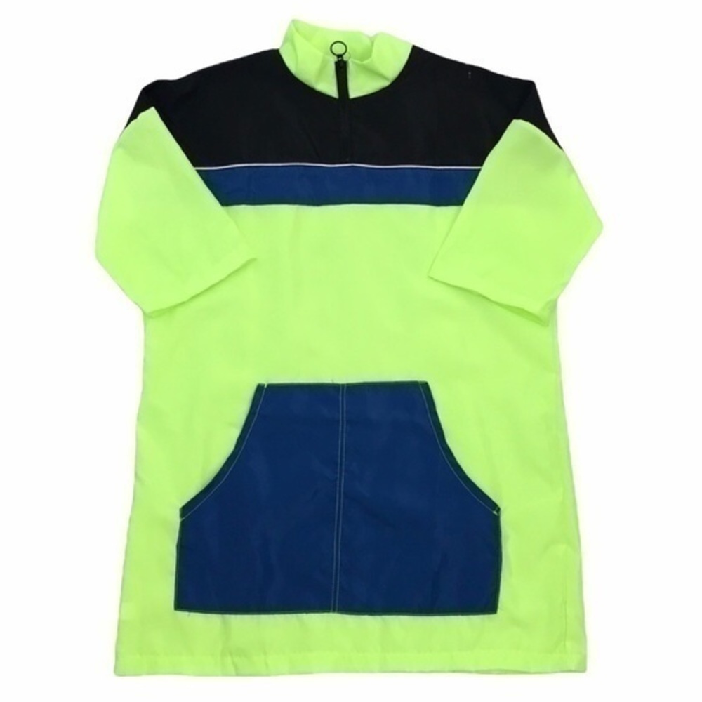 Colorblock Zip Up T-Shirt Dress - Picture 3 of 8
